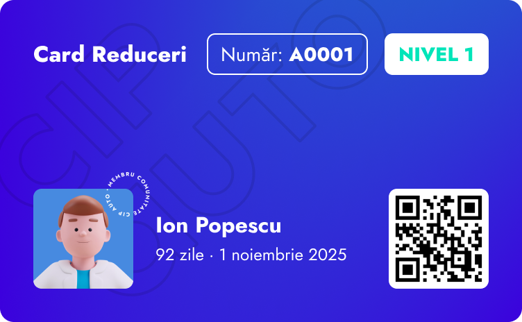 Card Reduceri Cip Auto