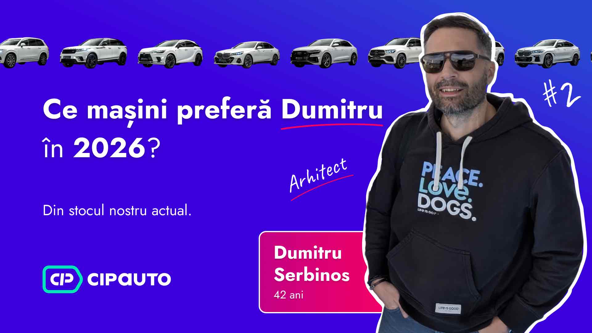 Arhitectura condusului - ce masini prefera Dumitru Serbinos in 2026