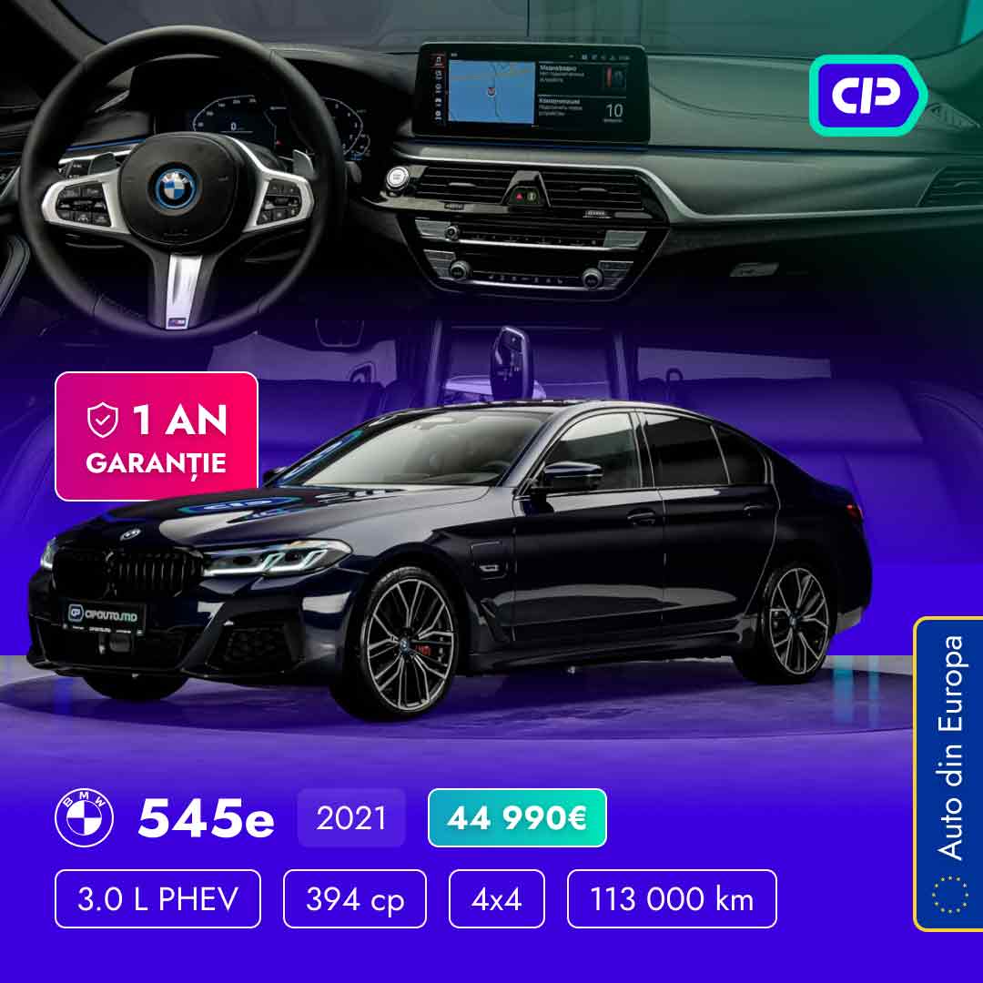 BMW 5 Series 545e 2021