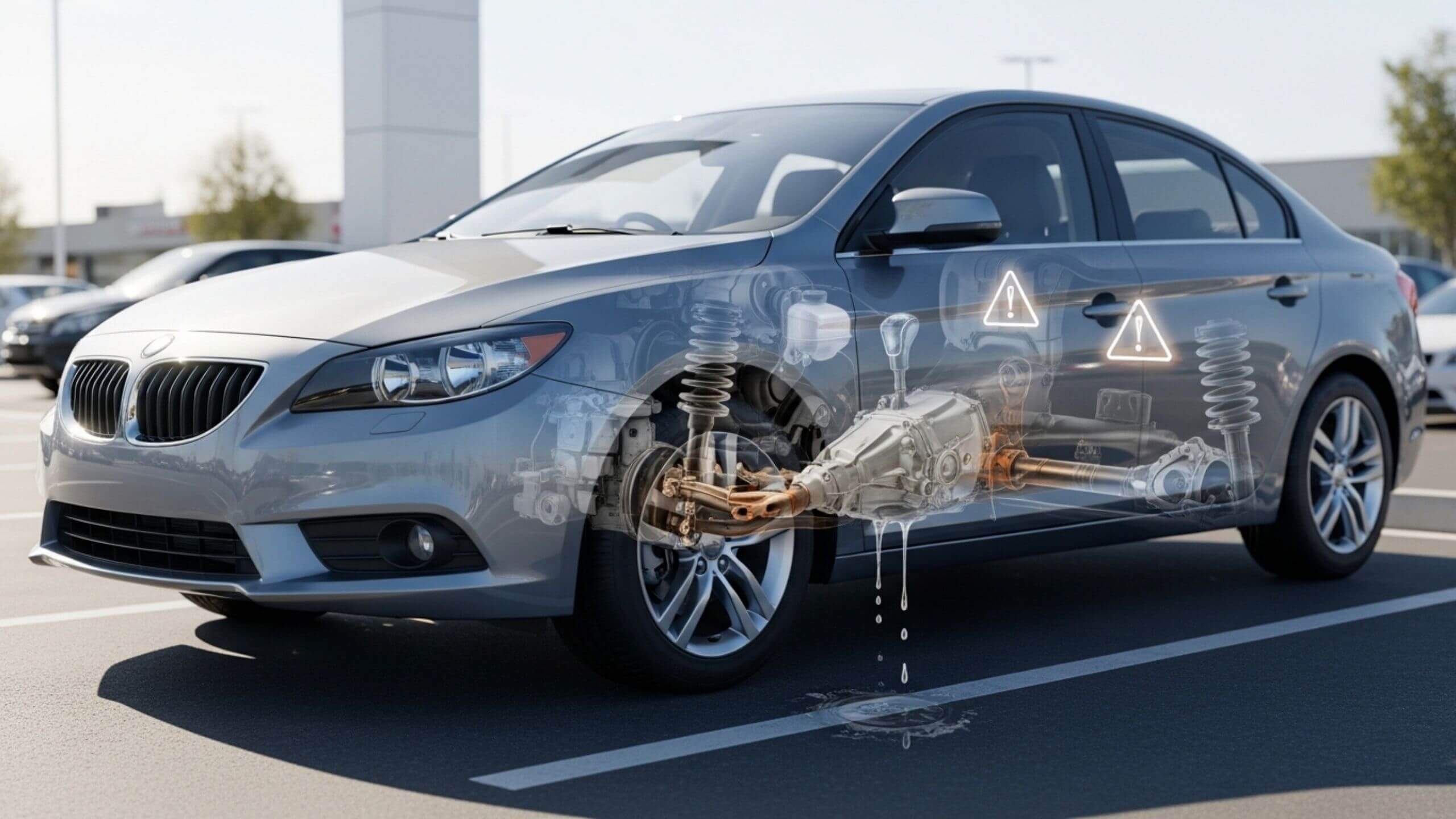 mașină cu probleme